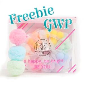 🛍️ FREE w/$30 - invisibobble invisi bobble rainbow Sprunchie Hair Tie Scrunchie